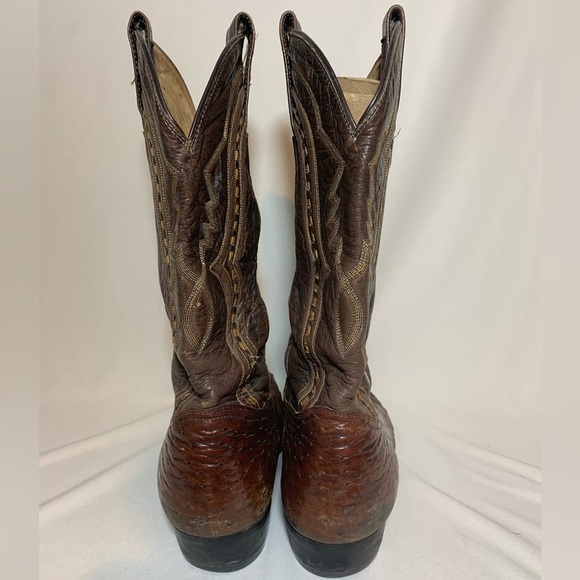 Montana Men's Cowboy Pull On Western Boots made in Mexico size 9 - Picture 5 of 15